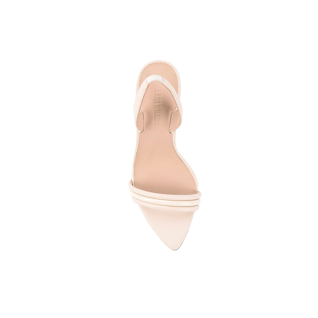 Camille Sandal Bone Leather - Lana Wilkinson