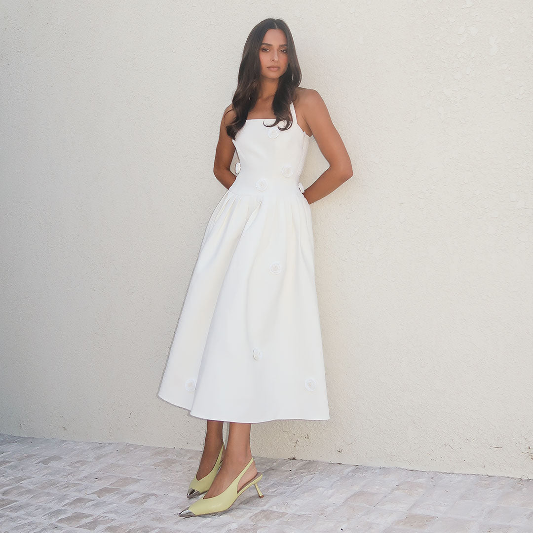 Celine Pump Lemongrass Leather - Lana Wilkinson