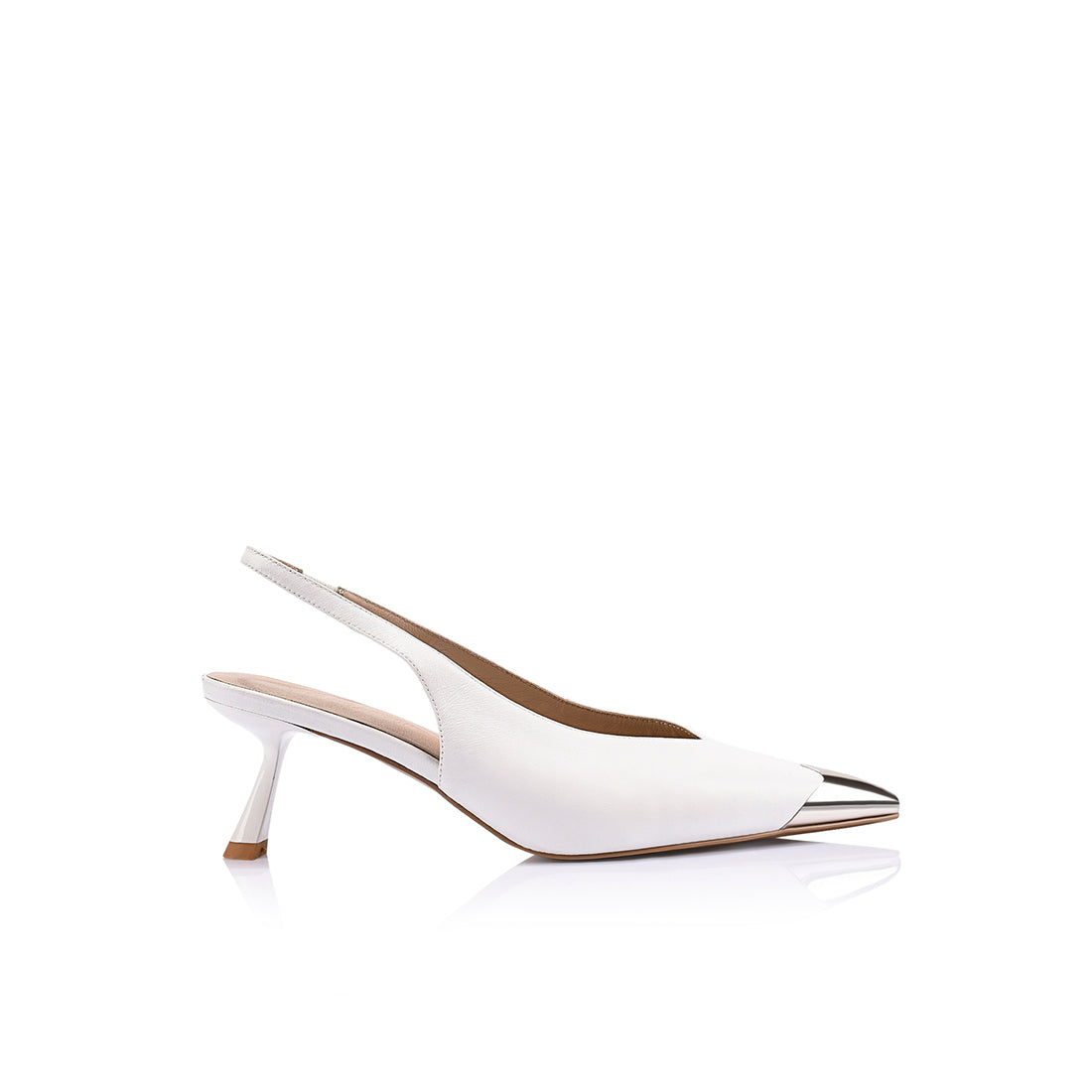 Celine Pump White Patent Leather - Lana Wilkinson