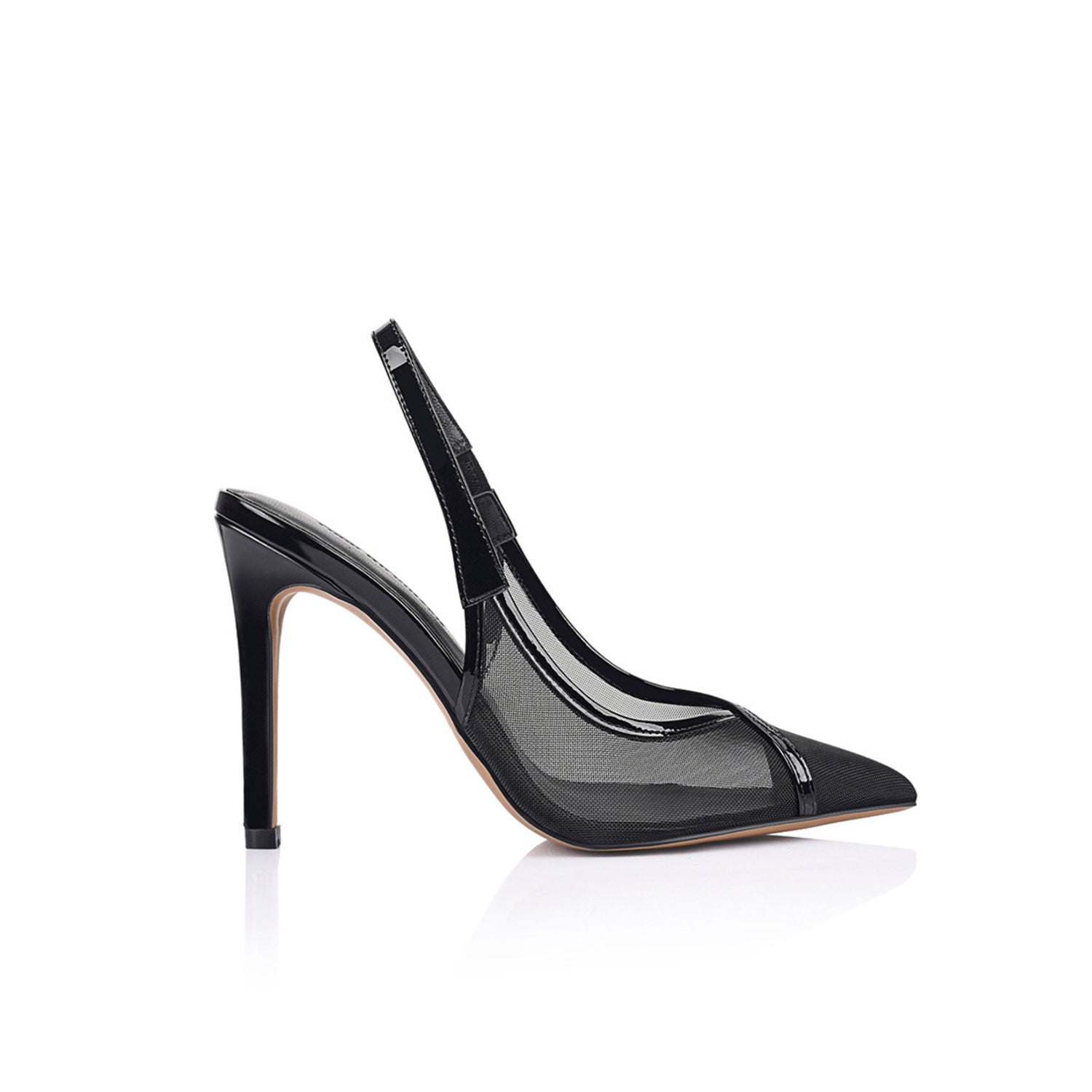 Chai Pump Black Mesh - Lana Wilkinson