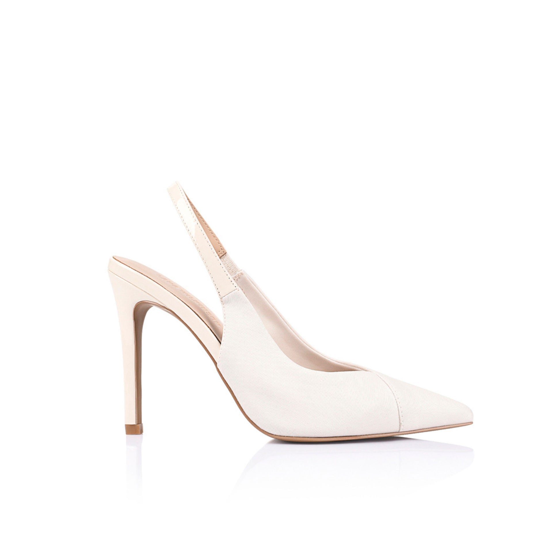 Chai Pump Ivory Neoprene - Lana Wilkinson