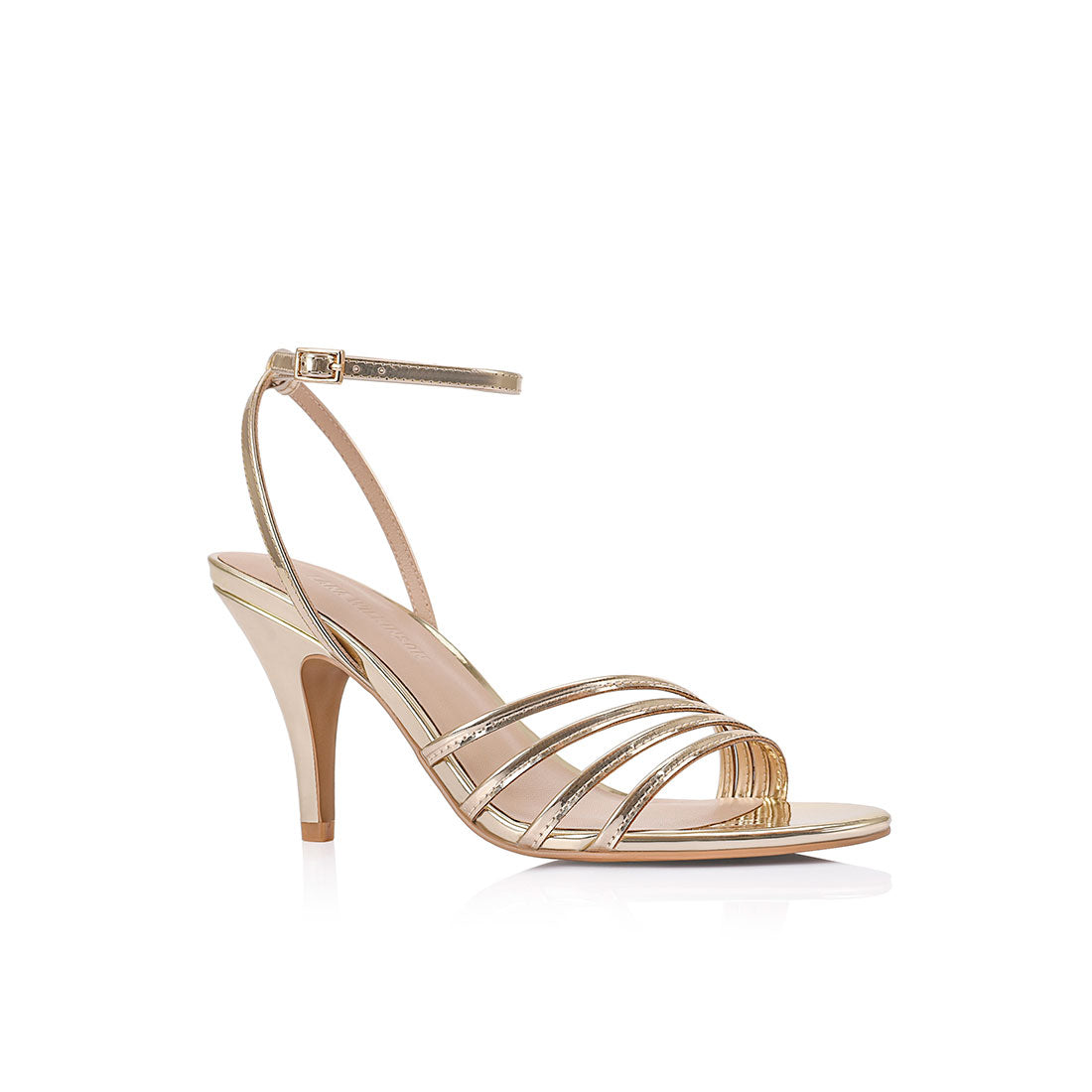Chelsea Sandal Gold Metallic Leather - Lana Wilkinson
