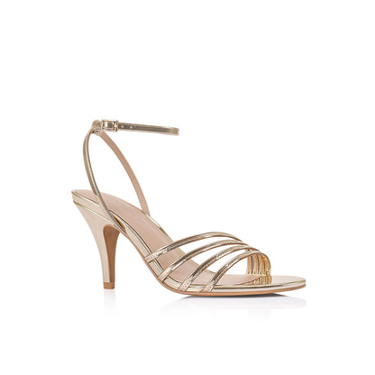 Chelsea Sandal Gold Metallic Leather - Lana Wilkinson