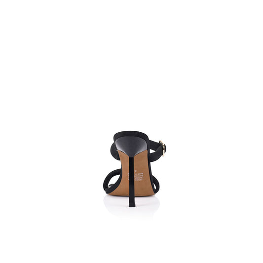 Clementine Mule Black Knit - Lana Wilkinson