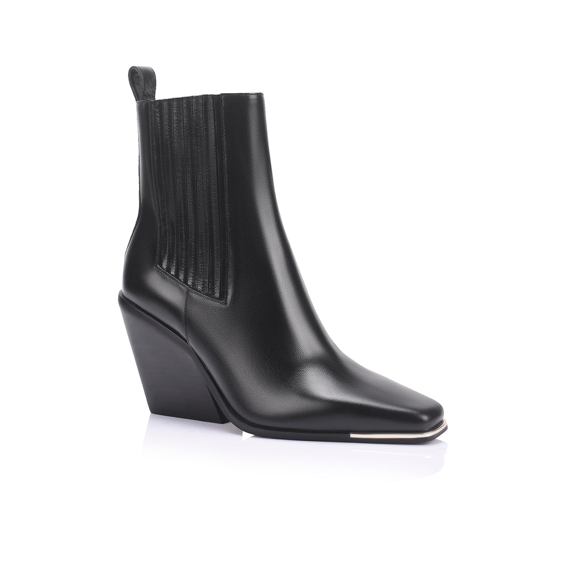 Cyrus Boot Black Leather - Lana Wilkinson