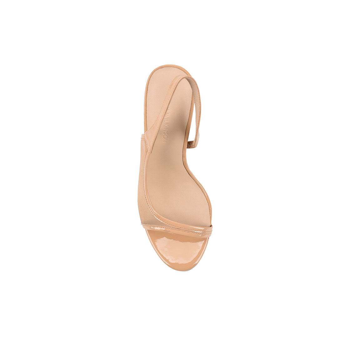 Giselle Heel Beige Mesh - Lana Wilkinson
