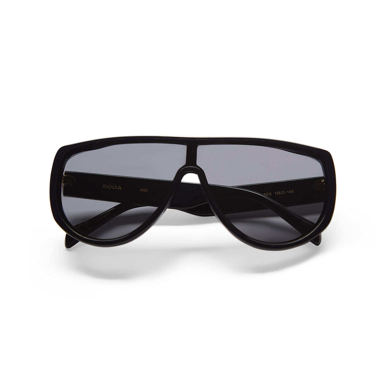 Indi Sunglasses Black/Grey Lens - Lana Wilkinson