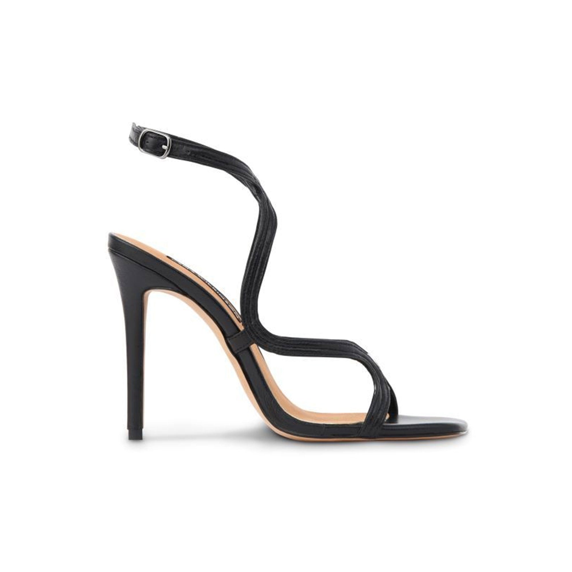 Jordan Stiletto Sandal Black Leather – Lana Wilkinson