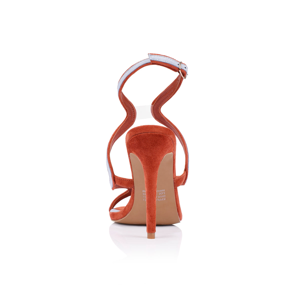 Jordan Sandal Clay & Blue Leather - Lana Wilkinson 