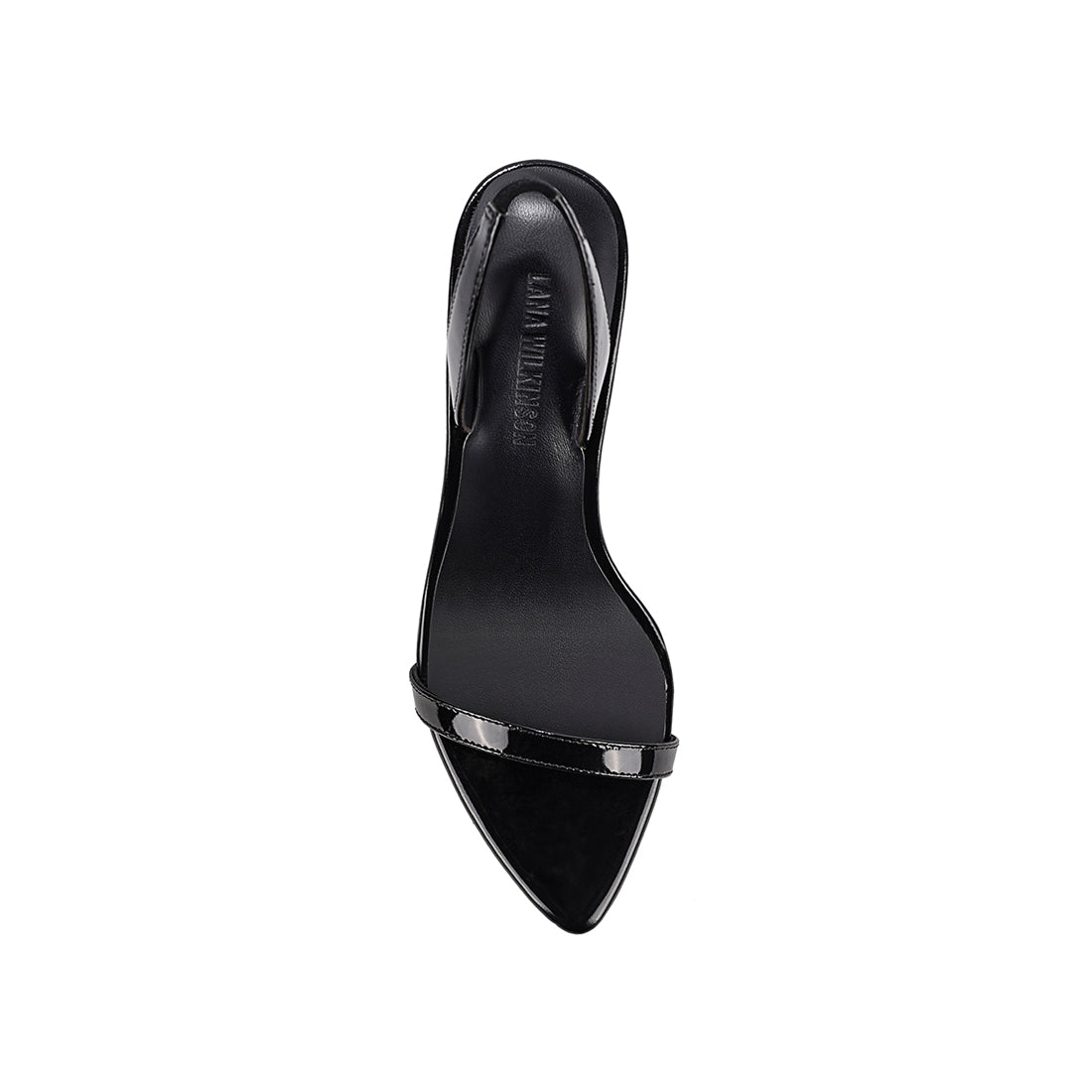 Clara Sandal Black Patent Leather - Lana Wilkinson