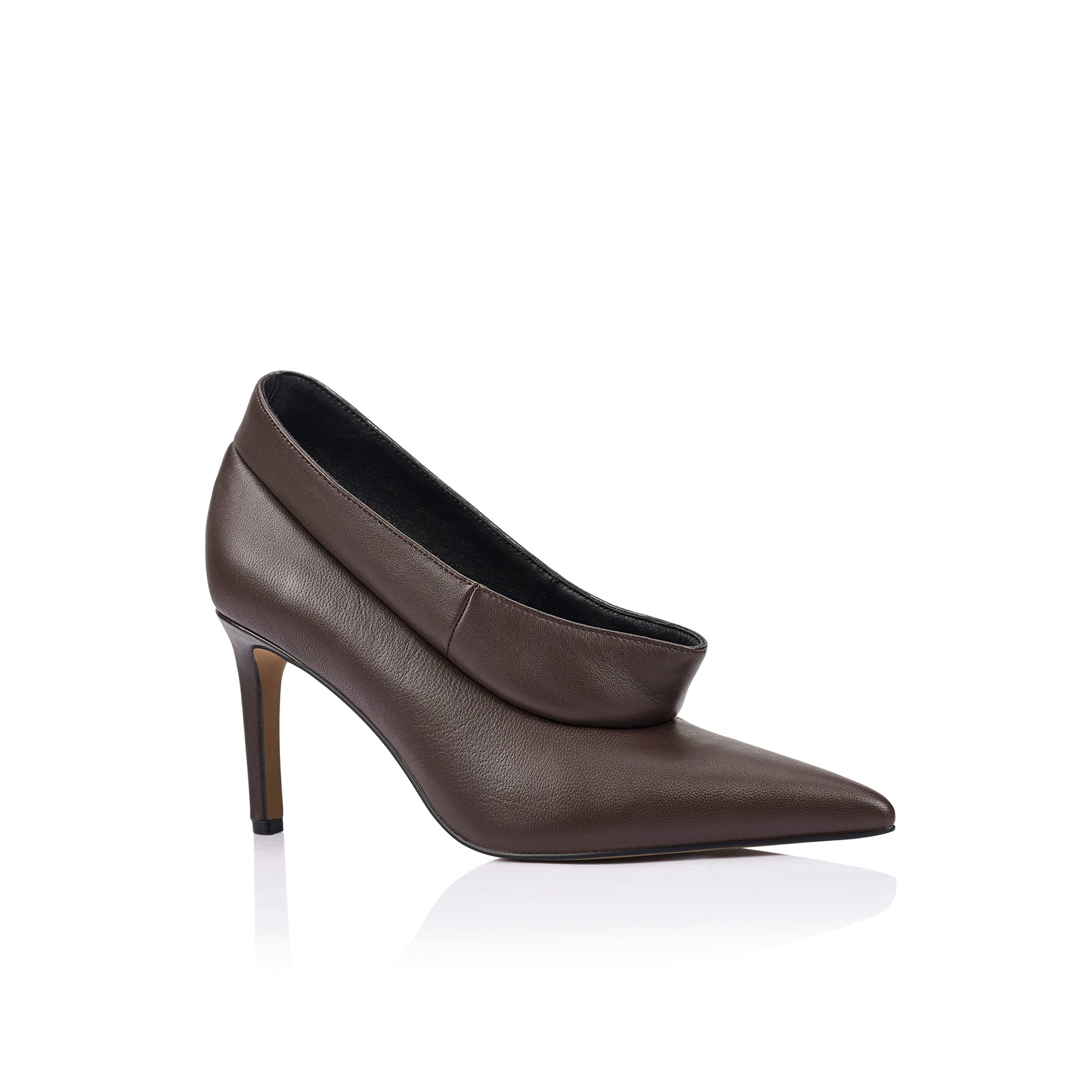 Alexis Boot Brown Leather - Lana Wilkinson