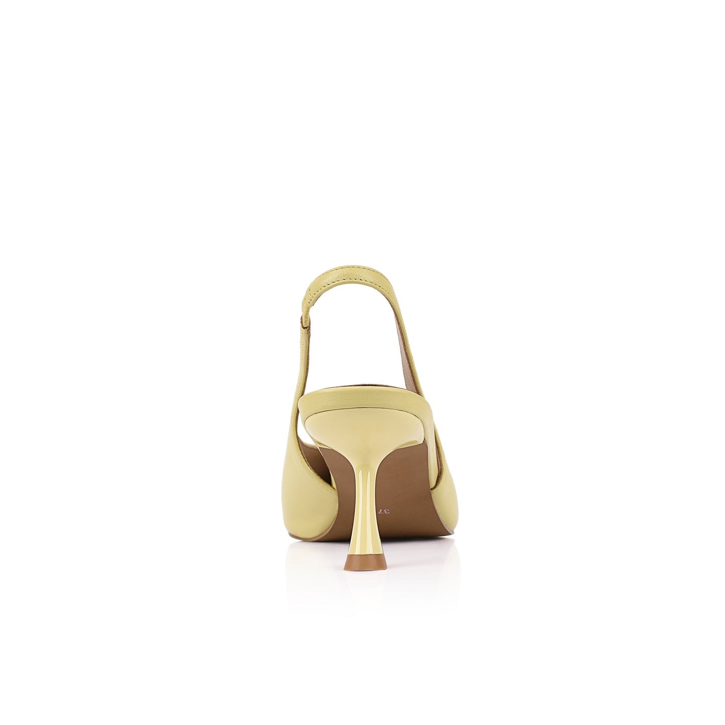 Celine Pump Lemongrass Leather - Lana Wilkinson