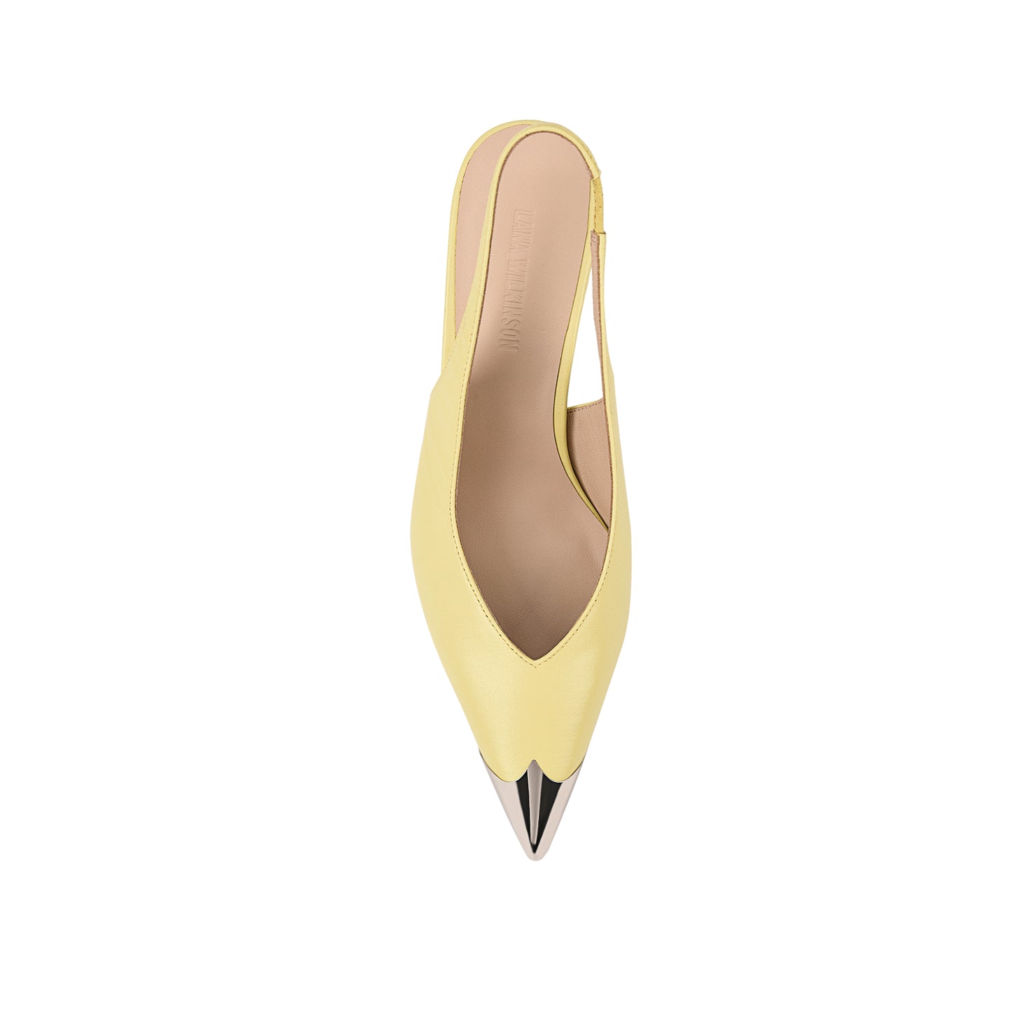 Celine Pump Lemongrass Leather - Lana Wilkinson