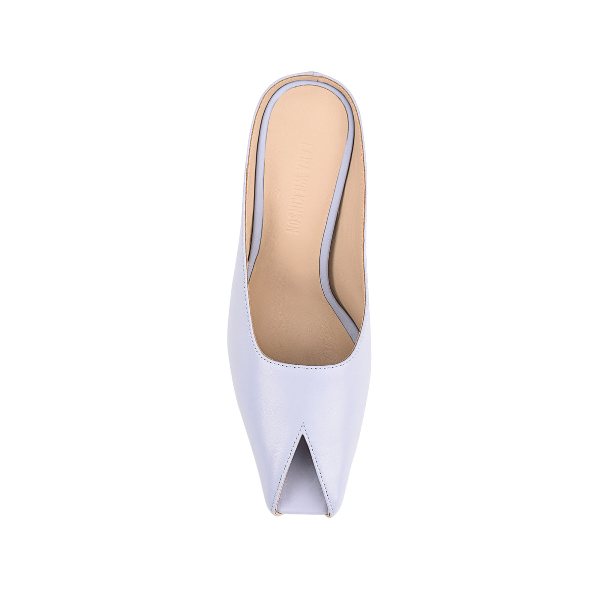 Bette Pump Periwinkle Leather - Lana Wilkinson