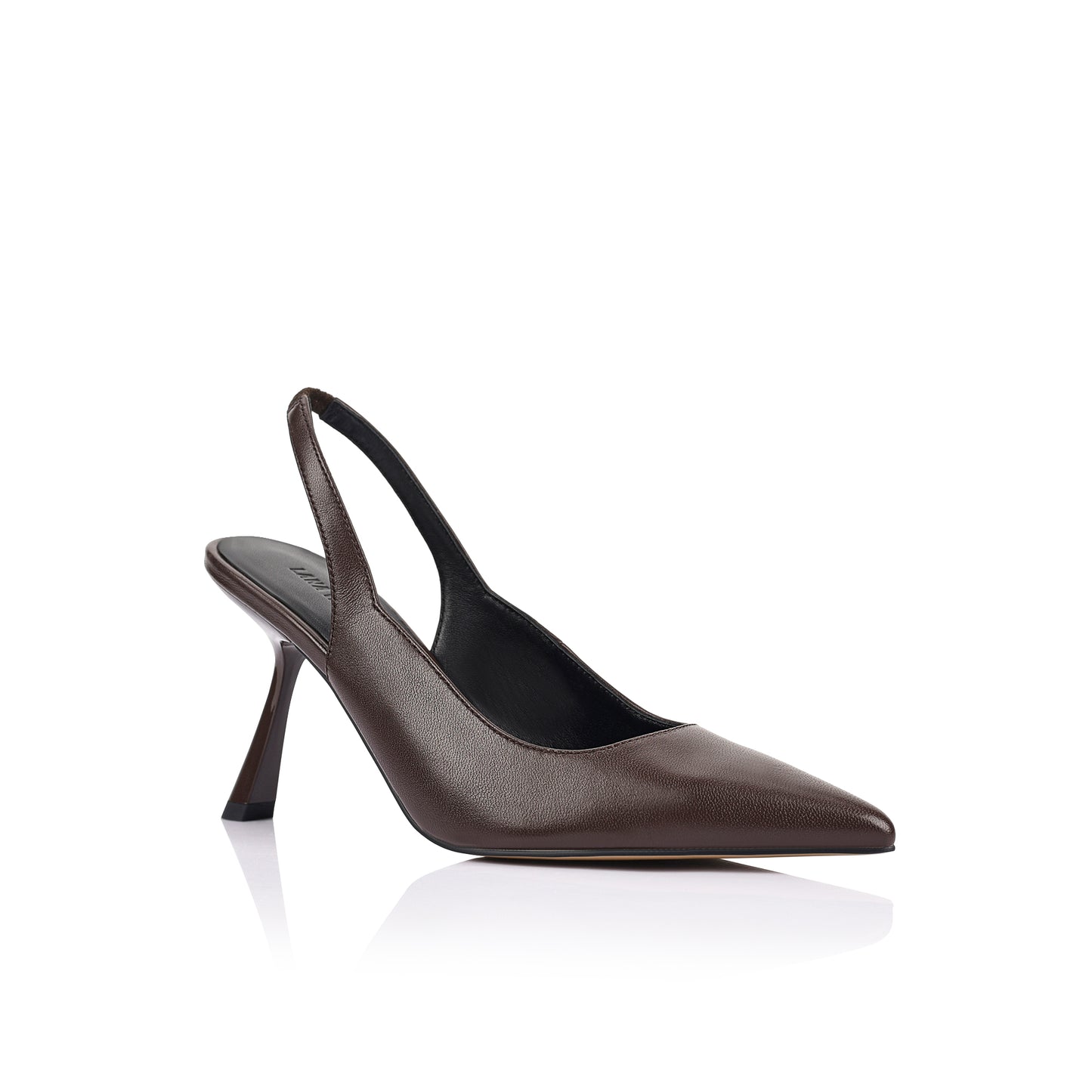 Celeste Pump Espresso Leather - Lana Wilkinson