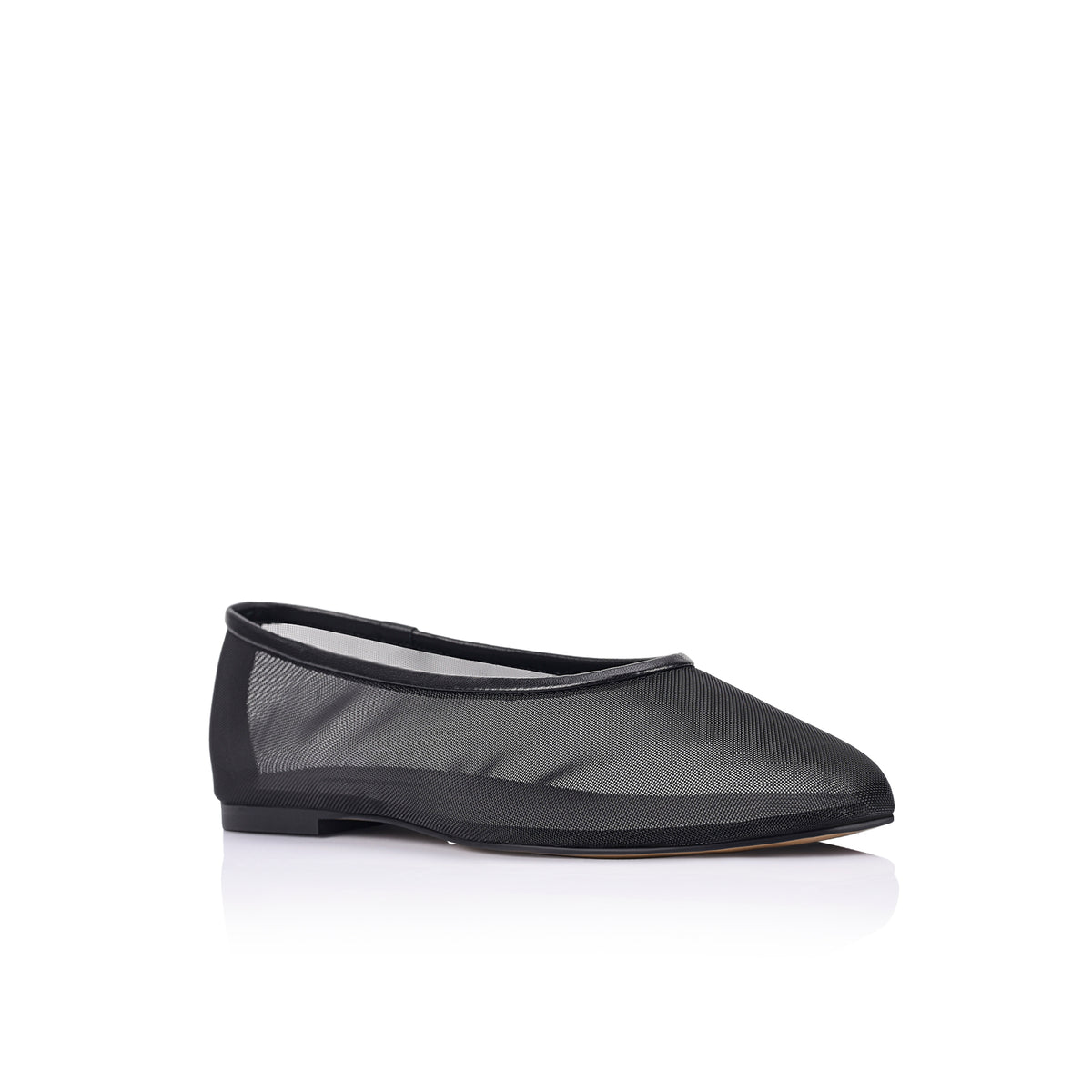 Jo Flat Black Mesh - Lana Wilkinson