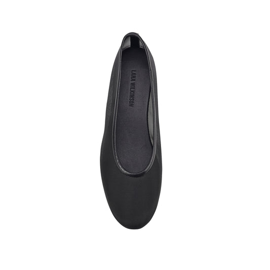 Jo Flat Black Mesh - Lana Wilkinson