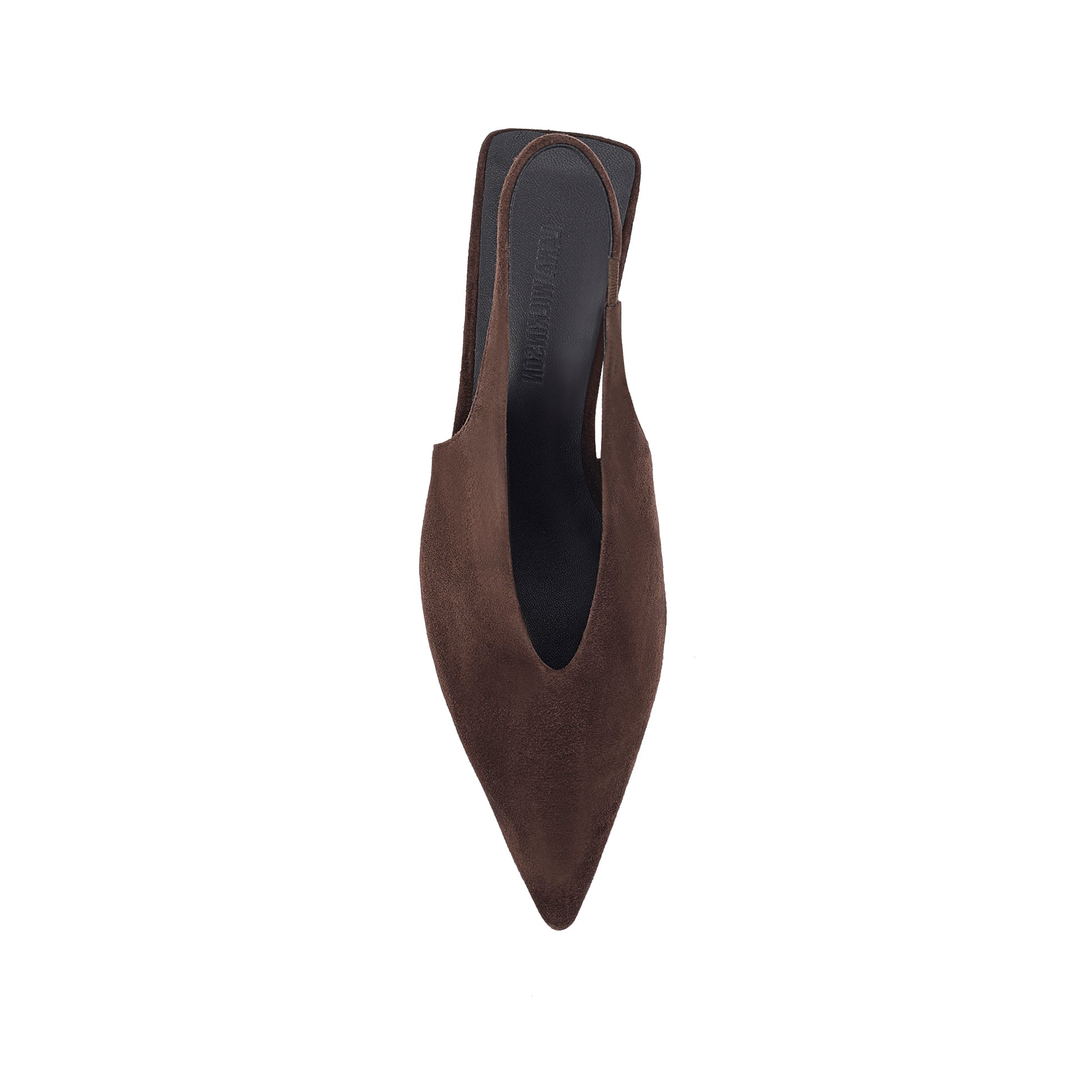 Ayvie Wedge Espresso Suede - Lana Wilkinson