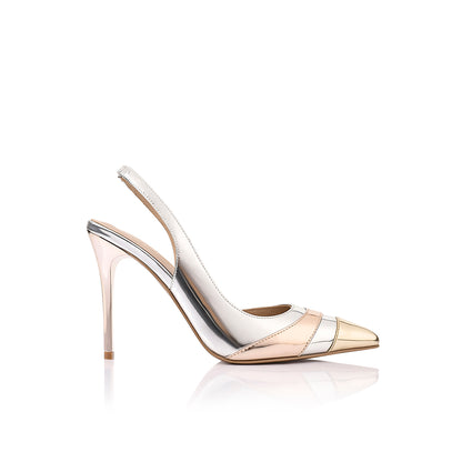 Lou Lou Pump Mixed Metallic - Lana Wilkinson