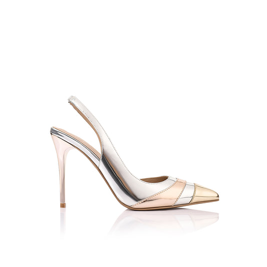 Lou Lou Pump Mixed Metallic - Lana Wilkinson