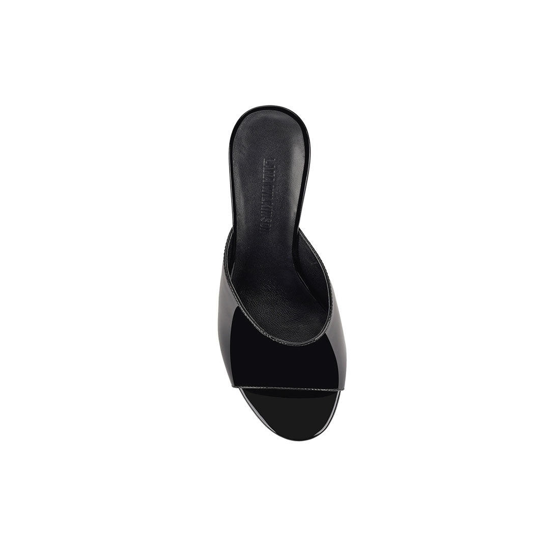 Martha Wedge Black Patent - Lana Wilkinson