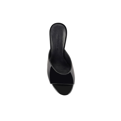 Martha Wedge Black Patent - Lana Wilkinson