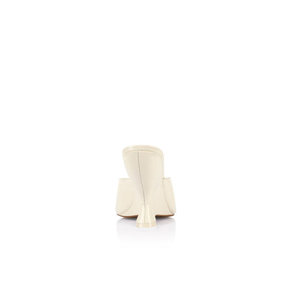 Martha Wedge Ivory Patent - Lana Wilkinson
