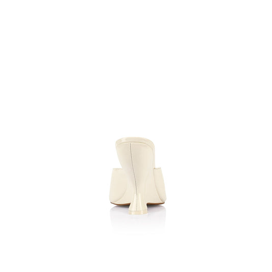 Martha Wedge Ivory Patent - Lana Wilkinson