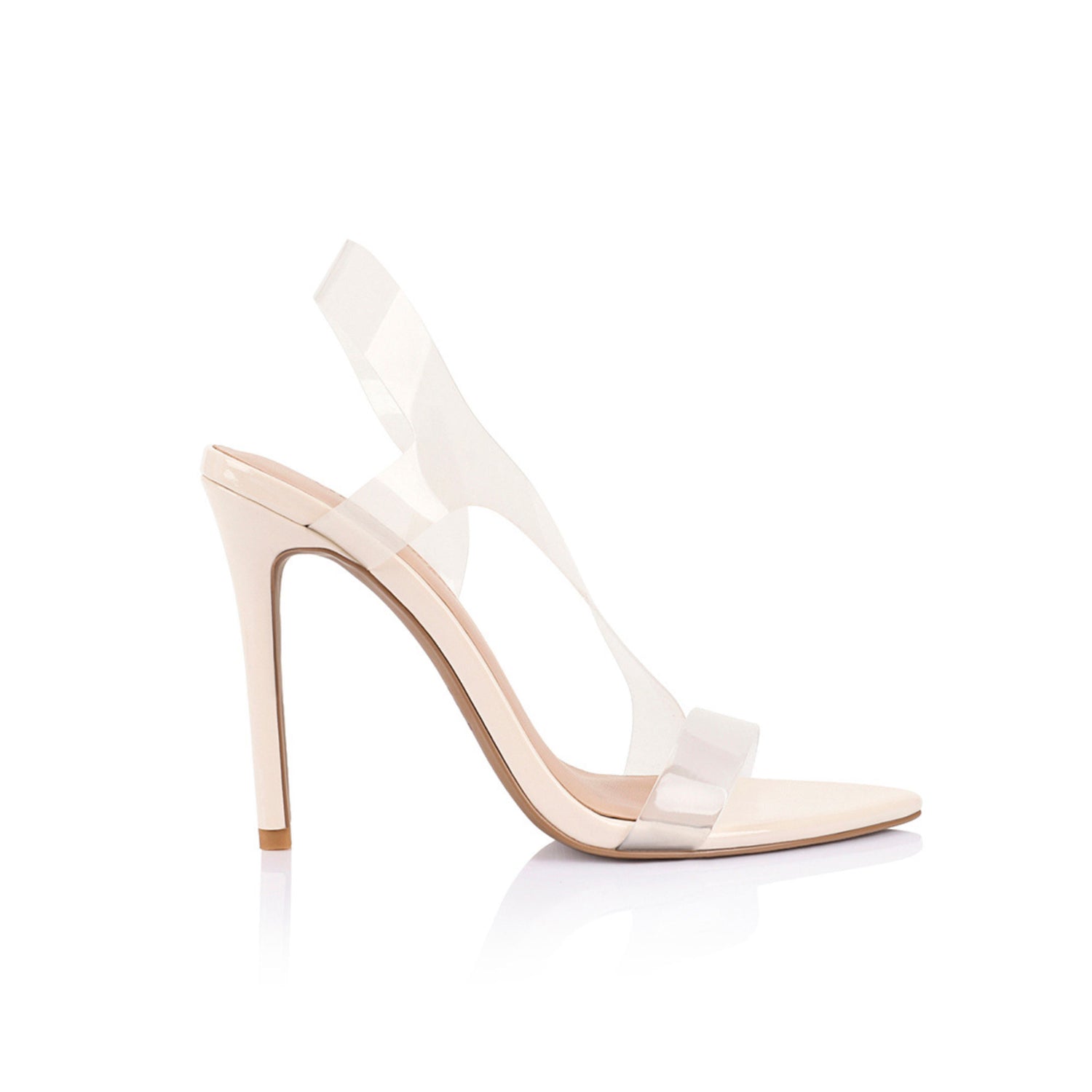 Missy Heel Ivory Vinylite - Lana Wilkinson