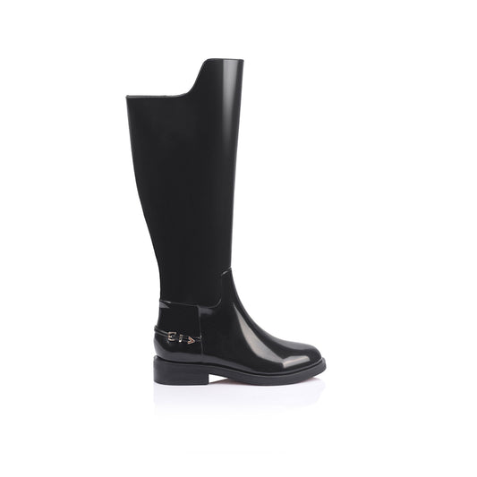 James Boot Black Patent Leather - Lana Wilkinson