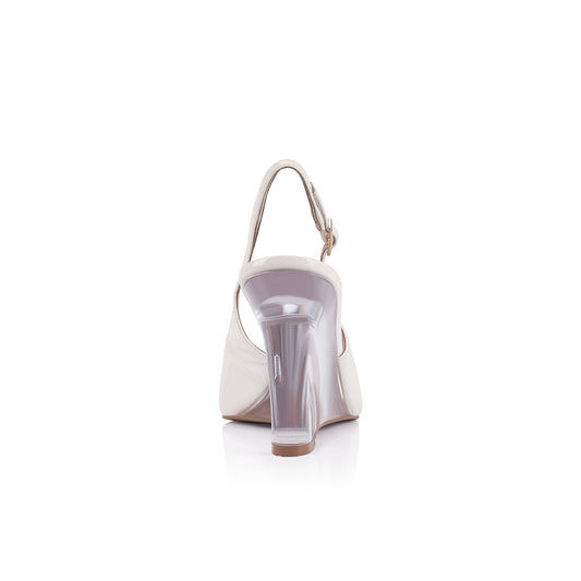 Octavia White Patent Leather - Lana Wilkinson