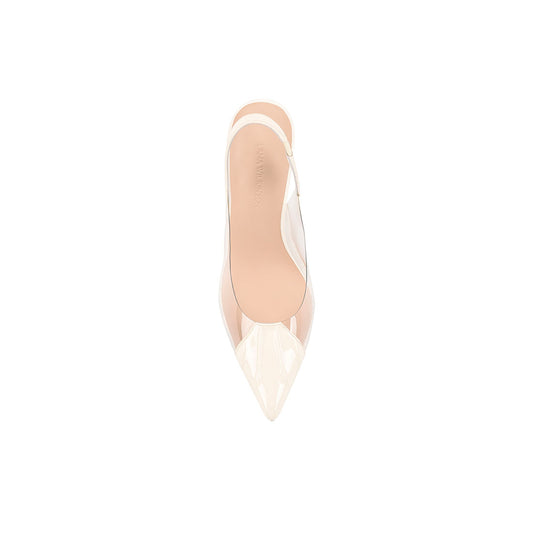 Romy Pump Vinylite White Patent - Lana Wilkinson
