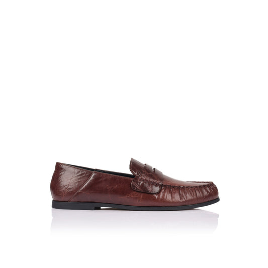 Scottie Loafer Espresso Leather - Lana Wilkinson