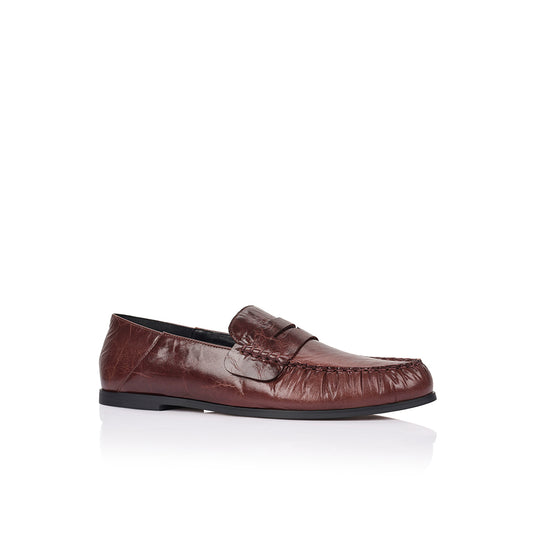 Scottie Loafer Espresso Leather - Lana Wilkinson