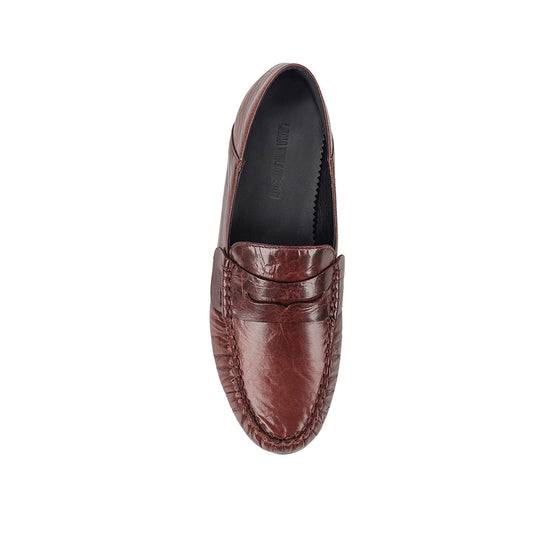 Scottie Loafer Espresso Leather - Lana Wilkinson