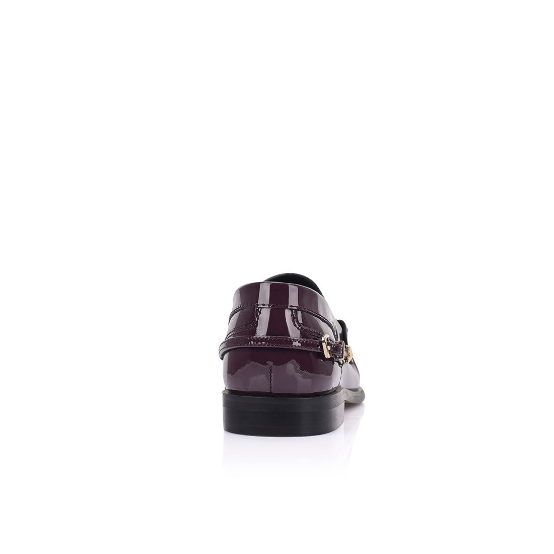 Spencer Loafer Eggplant Patent Leather - Lana Wilkinson