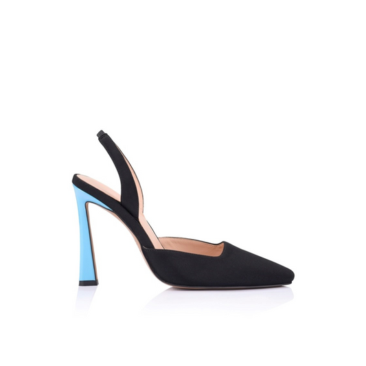 Elsa Heel Black Neoprene