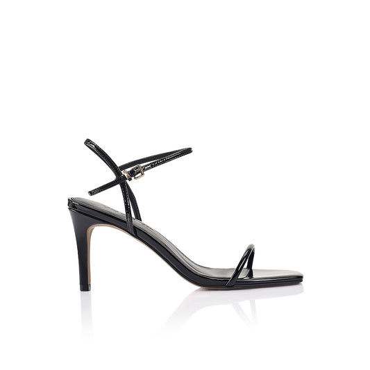 Vicki Sandal Black Patent Leather - Lana Wilkinson