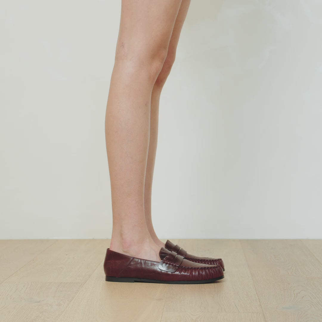Scottie Loafer Espresso Leather - Lana Wilkinson